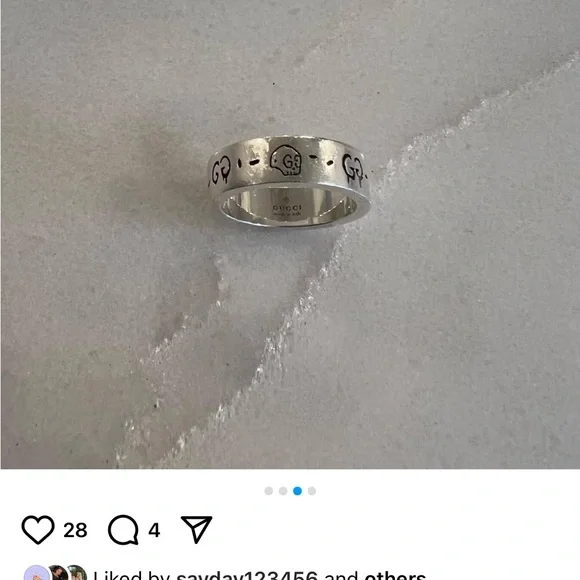 Gucci Silver Ring